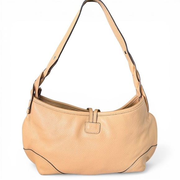 NWOT Adrienne Vittadini Leather Cheedah Print Hobo Bag - Picture 7 of 12